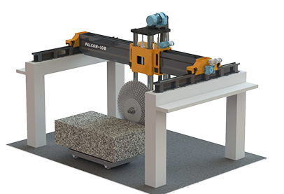 Bridge Cutting Machines with Multi-Blade For producing slabs.
